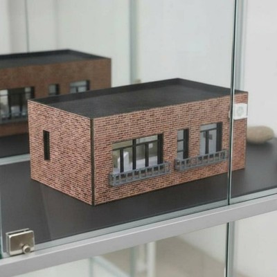 Szenenmodell Sammlerstück Display Maßstab 1:64 Modellgebäude