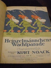 gebundenes Buch antike Klaviernoten,   Märsche, Operetten, Lieder, Tänze u.v.m.