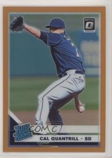 2019 Panini Donruss Optic Rated Rookies Orange Prizm 91/99 Cal Quantrill #91 1u6
