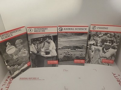 Lot Of 4 Boy Scout Of America Merit Badge Series Books 1980 s Vintage