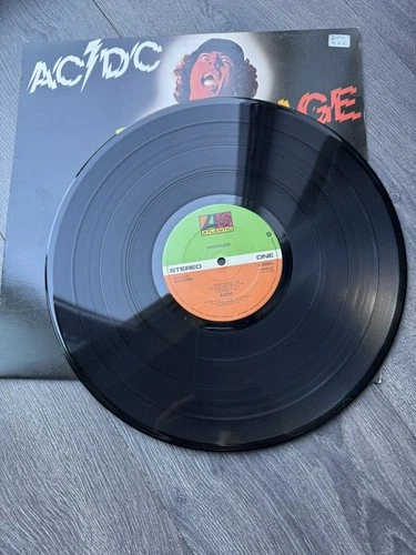 AC/DC POWERAGE  1978 UK LP 1st Press Atlantic label