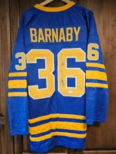 Matthew Barnaby Signed Buffalo Sabres Jersey JSA COA