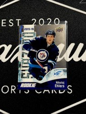 Upper Deck Ice Subzero Retro 15-16 Nikolaj Ehlers RC #SZR-3 Carolina Hurricanes