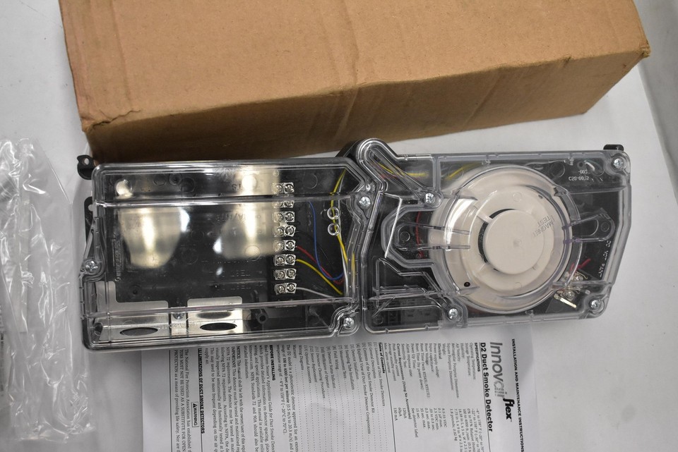 D2 System Sensor System Sensor Innovair D2 InnovairFlex 2-Wire Duct Smoke Detector HVAC ...