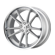 20x10.5 Asanti Black Abl-23 Sigma Brushed Silver Chrome Lip Wheel 5x120 38mm 20x10.5 Asanti Black Abl-23 Sigma Brushed Silver Chrome Lip Wheel 5x120 38mm
