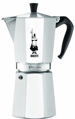 Bialetti - Moka Express: Iconic Stovetop Espresso Maker, Moka Pot 9 Cups