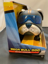 Robot Mega Bull Dog Battery Operated Motorized Walking Light-Up And Sound NEW