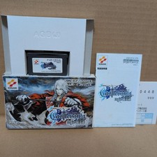 Castlevania Harmony of Dissonance GBA Game Boy Advance w/ Box Manual