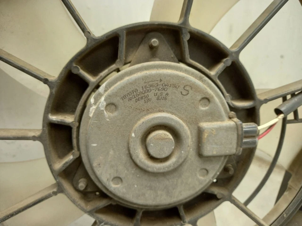 07 08 09 LEXUS RX350 3.5L RADIATOR FAN MOTOR ASSEMBLY - Image 2 of 4