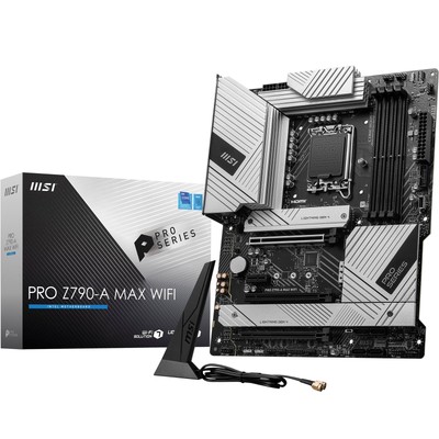 PRO Z790-A MAX WiFi ProSeries Motherboard (Supports 12th/13th/14th Gen Intel ...