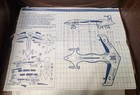 GI JOE Cobra Condor Z25 Jet Blueprints Instructions 1989 ARAH Hasbro Original