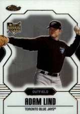 2007 Topps Finest #136 Adam Lind RC - Rookie Card Toronto  ID:68469. rookie card picture