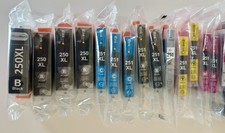 E-Z Ink Printer Cartridges Replacement for Canon 250XL 251XL Black Yellow Cyan