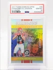 PATRICK MAHOMES II DAWSON 2017 DONRUSS OPTIC ILLUSIONS ROOKIE PSA 10 Q1739