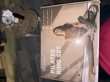 LIONSCOOL Pilates Ring Set mit Mini Ball und Widerstandsbändern