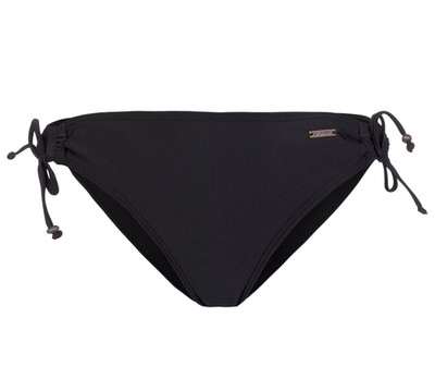 Protest Women's MM Esmeralda Bikini Bottoms UK 16 EU 42 True Black Tie Side BNWT