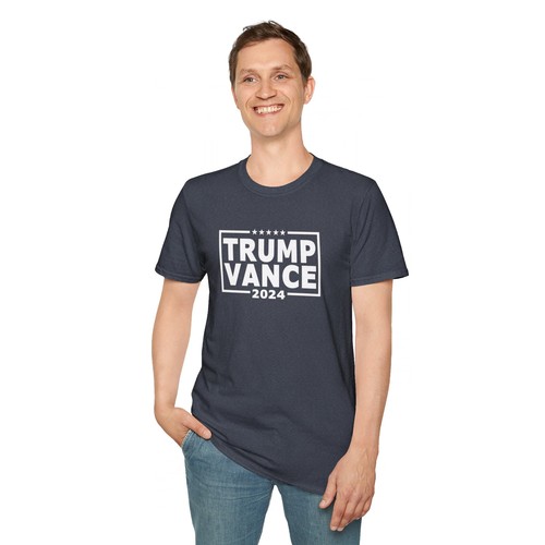 Trump Vance 24 Shirt - MAGA - Unisex Softstyle T-Shirt - Choose your Color!! - Picture 57 of 66