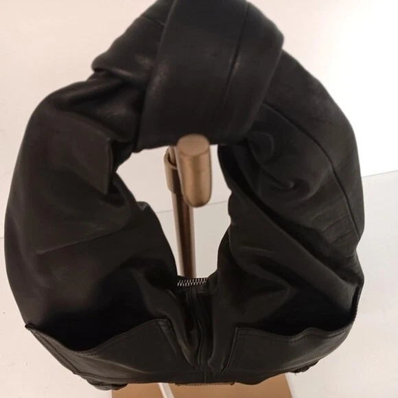 Alexander Wang Mini Tote in pelle linea jeans 5 tasche Nero