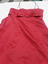 David's Bridal burgundy formal dress style 8585 sz 16 bridesmaid prom