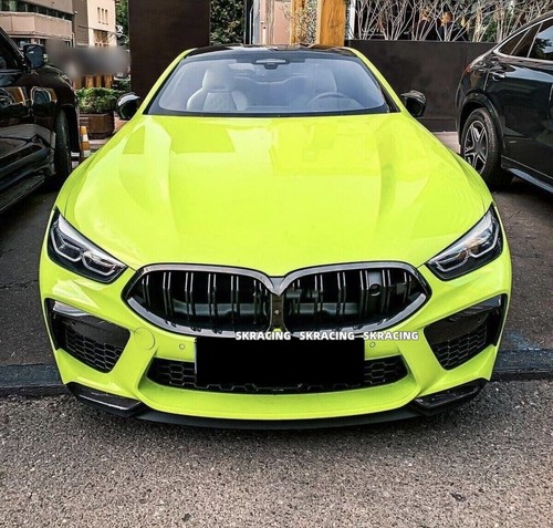 For BMW M8 F91 F92 F93 2PCS Real Carbon Fiber Front Bumper Lip Splitter Canard - Picture 10 of 18