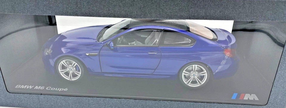 Nuevo Stock Antiguo BMW M6 Cupé F13, Escala 1:18, Modelo Die-Cast, Azul, 80432218737 Foto 2 de 4
