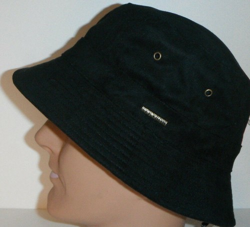 STETSON polyester Suede BUCKET HAT 