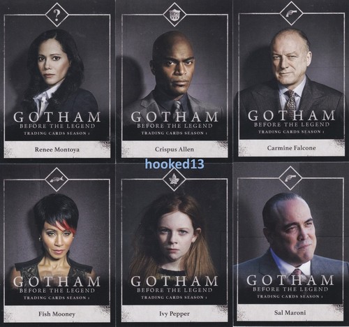 DC Gotham: Season 1 - COMPLETE Character Bios Chase 15 Card SET #C1-15 - Imagen 2 de 2