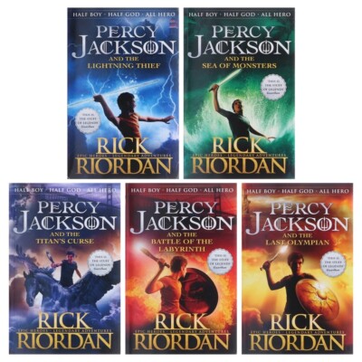 洋書 Percy Jackson and the Olympians 5巻セット Percy Jackson and the Olympians 5 Book Paperback Boxed Set (w