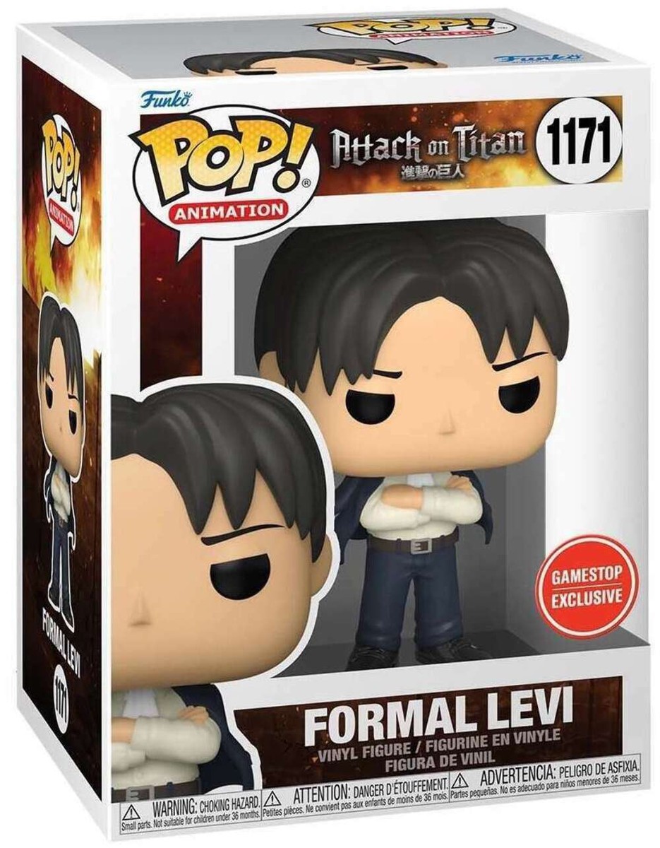 Funko POP! Animation: Attack on Titan - Formal Levi (GameStop
