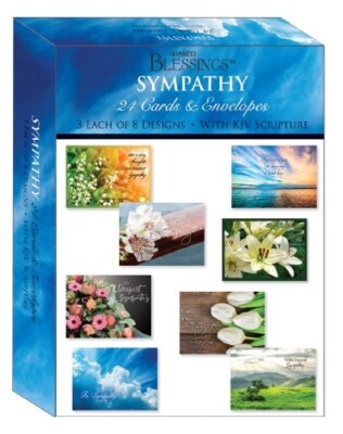 CARD-BOXED-SHARED BLESSINGS-EXPRESSIONS OF SYMPATH