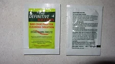 Thermal Print Head Cleaning wipes by Definitive Solution ( Box of 25 ea)