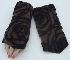 Armstulpen Pulswärmer Musterwalk Stulpen Walk handgefertigt kreativ.atelier