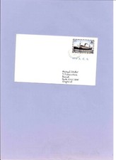 Falkland Islands cover Port Stanley JA 80 with MV A.E.S cachet