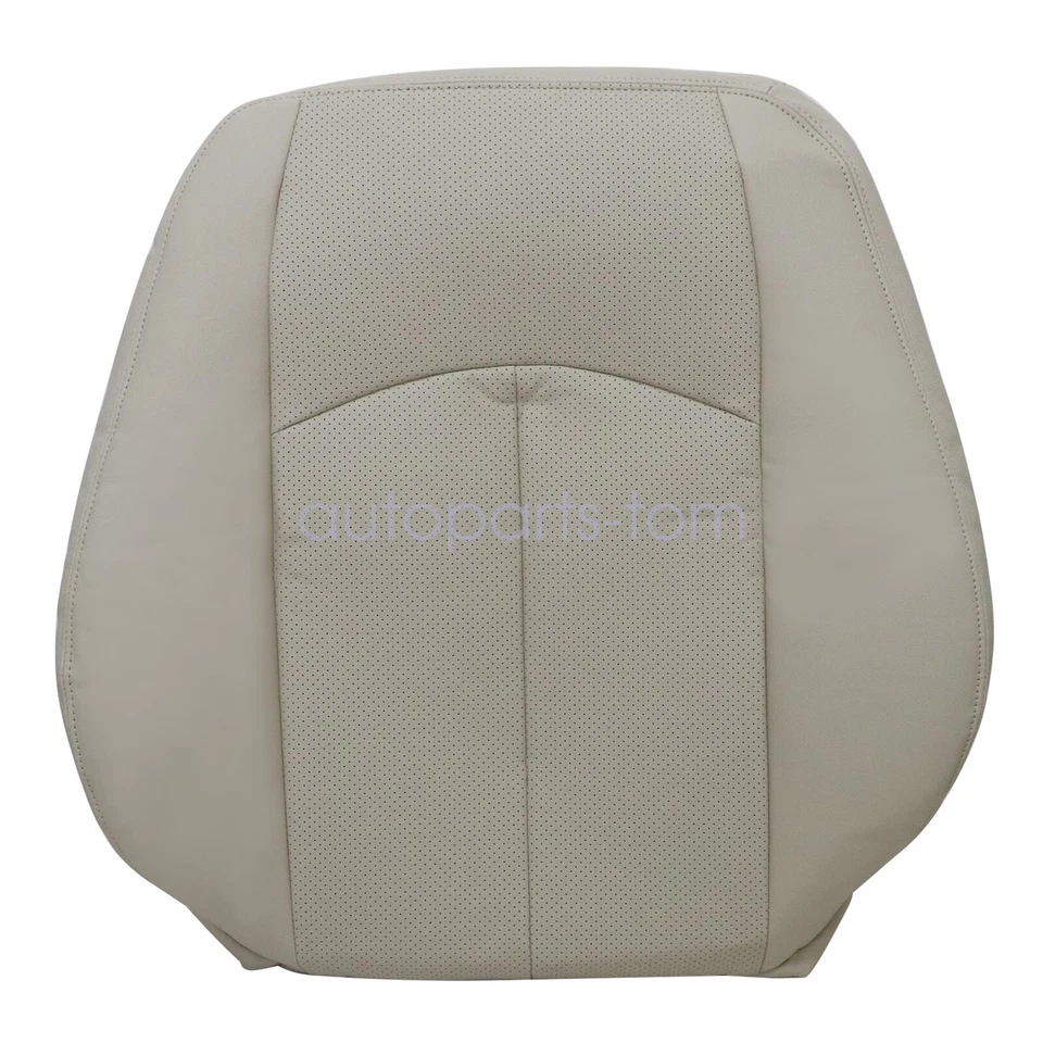 Cubierta de asiento perforada con techo del conductor color tostado para Mercedes-Benz E300 E320 2003-2009 Foto 4 de 4