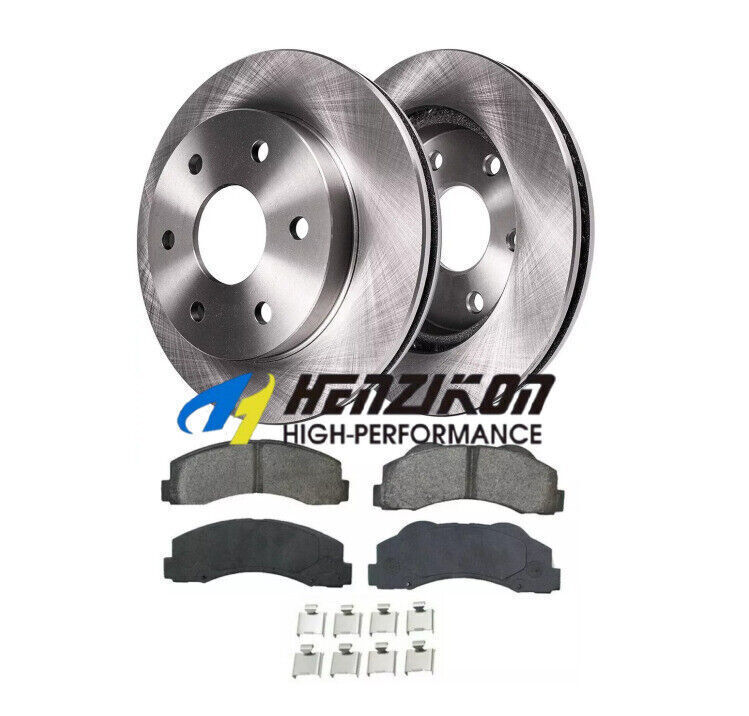 For 2010-2020 Ford F-150 Expedition Lincoln Navigator Front Rotors Brake Pads US