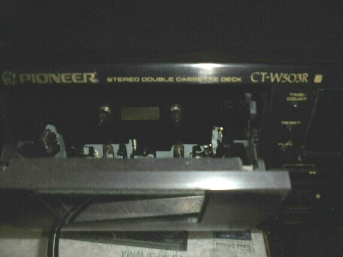 VINTAGE PIONEER STEREO DOUBLE CASSENTTE DECK MODEL: CT-W503R | eBay