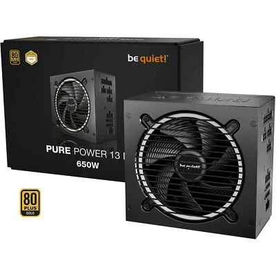 be quiet! Pure Power 13 M 650W, PC-Netzteil, schwarz