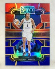Natasha Howard 2024 Panini Select Dallas Wings Red & Blue Prizm /399 Card # 32