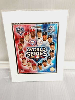 2009 World Series Yankees v Phillies 8 X 10 Photo Officially Licensed NEW