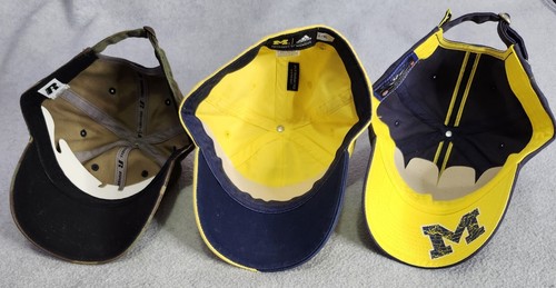 Vintage Michigan Wolverines 3 Hat Cap Lot NOS - Picture 4 of 14