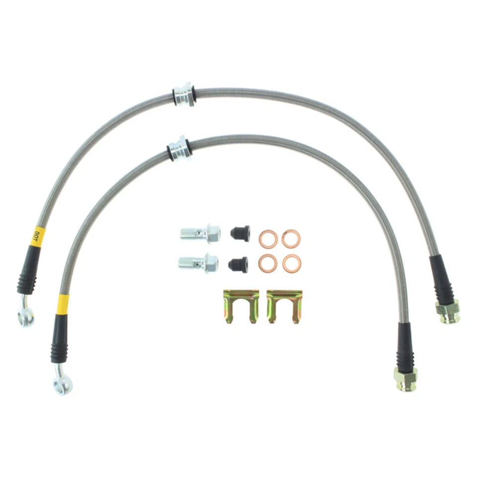 Kit de línea de freno trasero StopTech centrado de acero inoxidable para 02-07 Subaru Impreza Foto 4 de 4