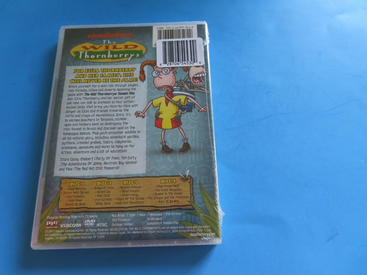 The Wild Thornberry's Season One”; Animation/4-Disc Set/DVD/New | eBay
