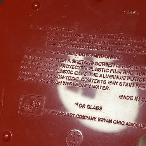 Ohio Art Etch-a-Sketch 1345A Heart Shape Valentine Day Limited Edition - Picture 4 of 11