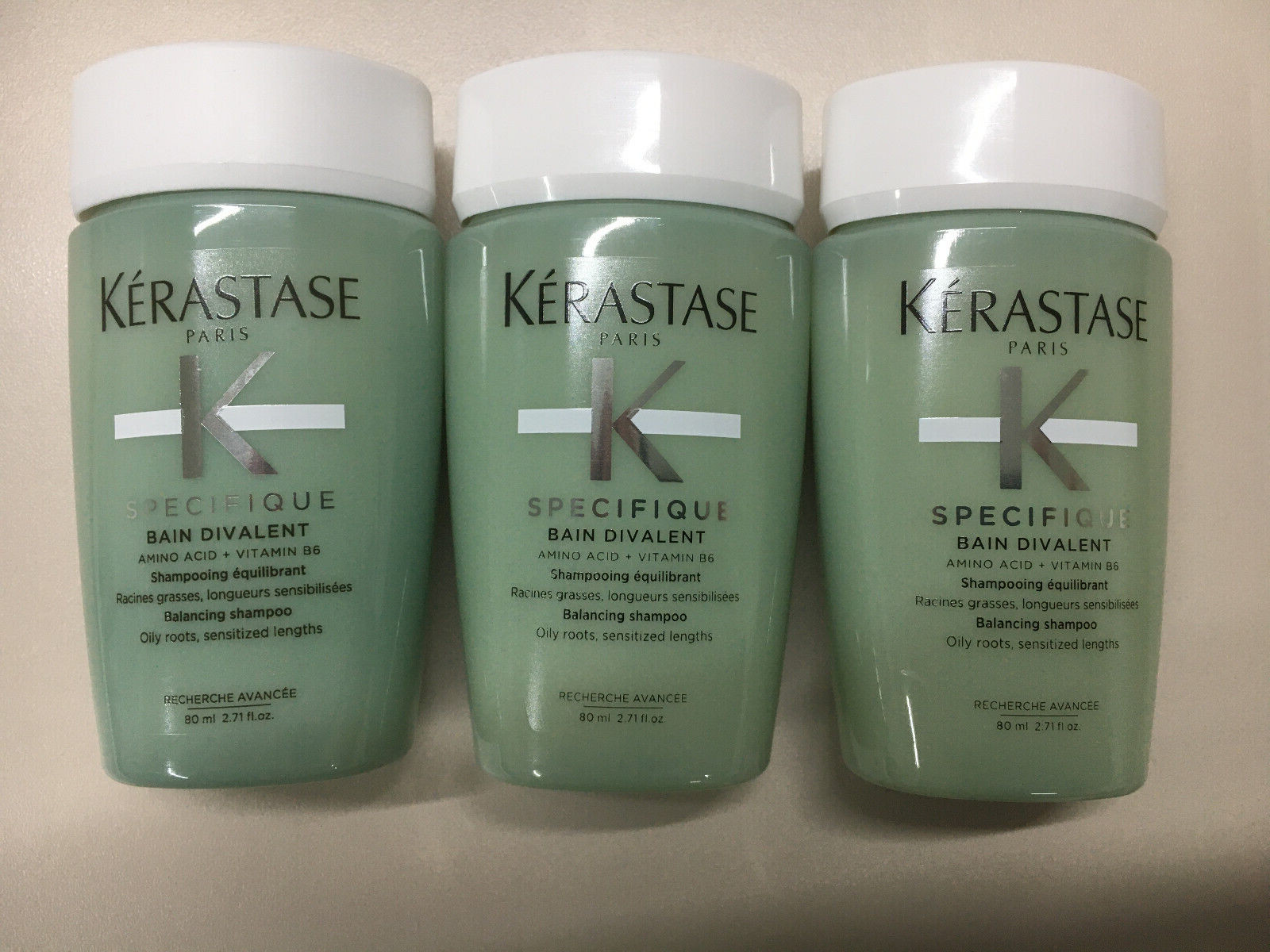 KERASTASE SPECIFIQUE SHAMPOO BAIN DIVALENT 3 x 80ml - SONDERGRÖSSE