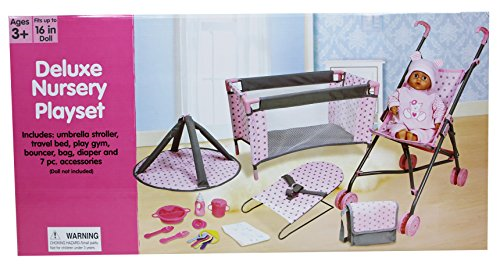deluxe nursery playset