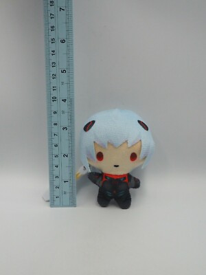 ぬいぐるみ・マスコット Rei 1201 Neon Genesis Evangelion C3001 Round 1 Rei Ayanami Mascot 3.5