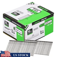 16 Gauge Finish Nails 1-3/4-Inch 16GA Straight Finishing Nail Electric Guns New
