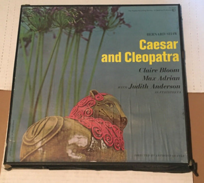 George Bernard Shaw - Caesar & Cleopatra -  2xLP Box Set  w/Booklet - TRS-M 304