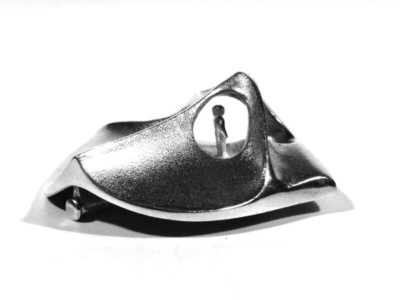 LAPPONIA Finnland Silber Brosche Labyrinth ° Design 1997  finland silver brooch