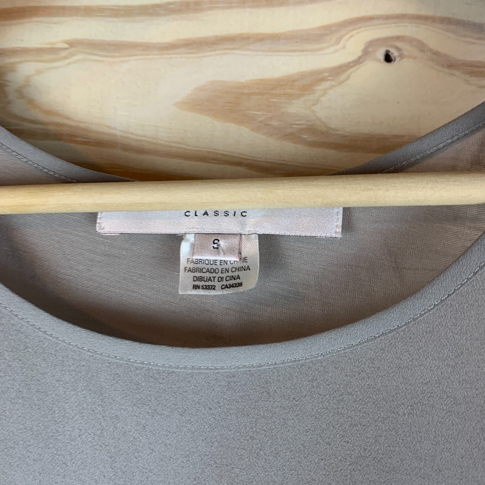 French Connection Classic Top Small Basic Sleevel… - image 2